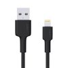 AUKEY CB-AL05 kabel Lightning - USB-A 2m MFi Apple nylonowy oplot czarny